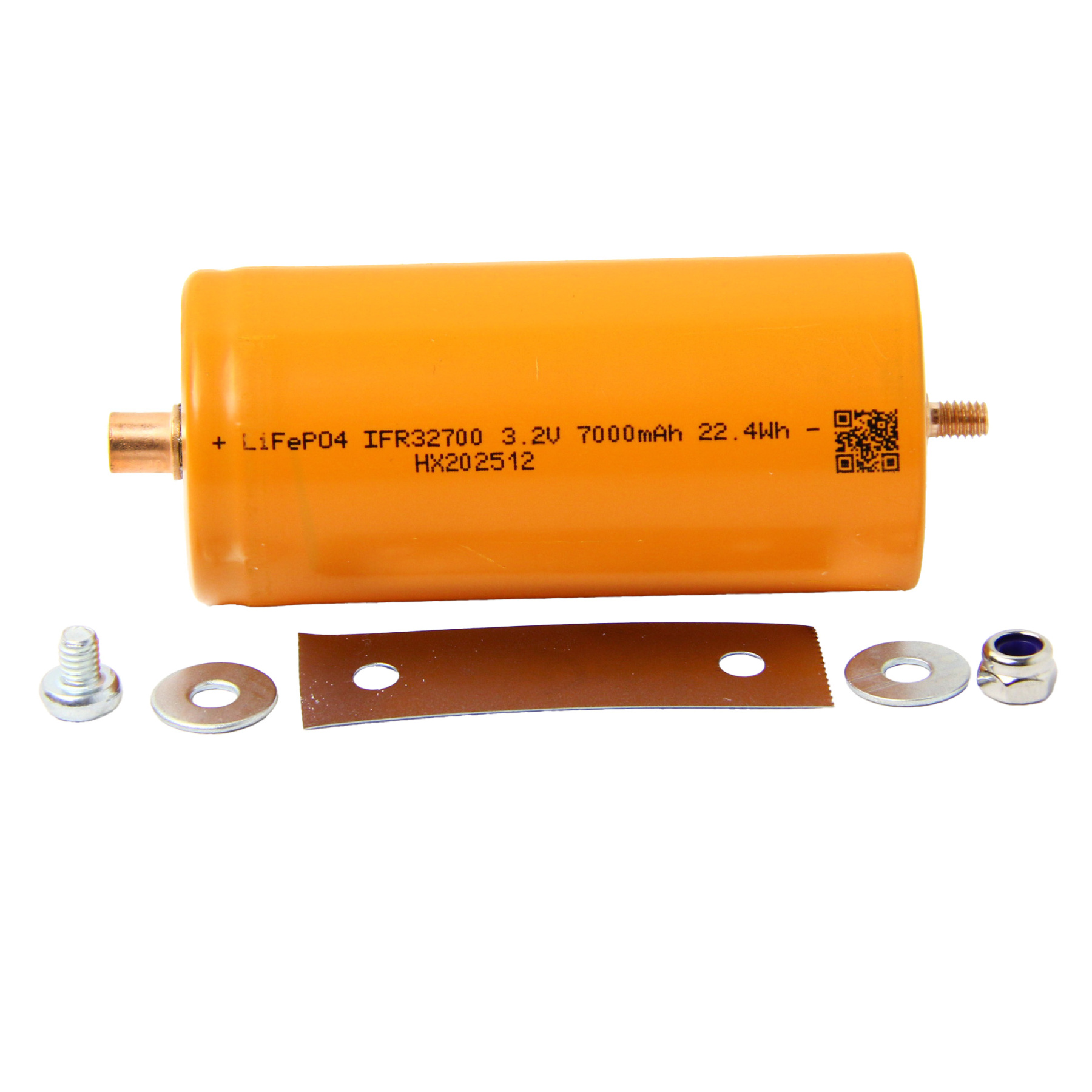 Аккумулятор LiFePO4 32700 7ah 3,2v с болт-гайка